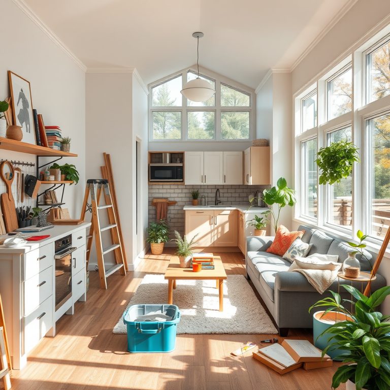 Como Fazer Reforma em Casa Pequena: Dicas Práticas e Criativas